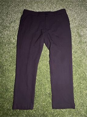 TravisMathew Men's 36 Black Golf Pants Chino Style Casual Trousers